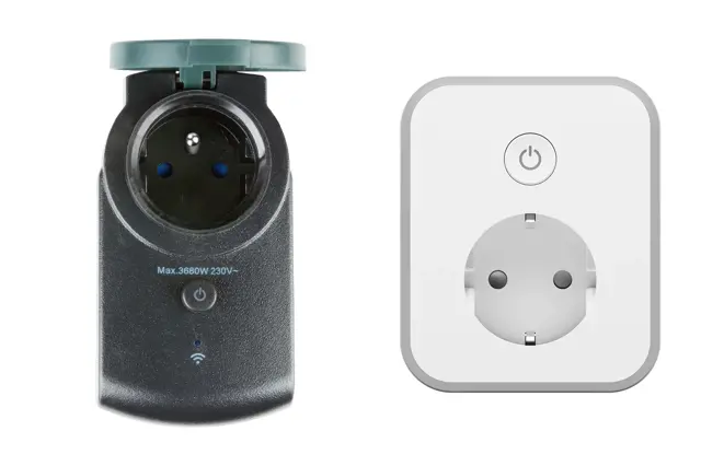 Vtičnica Zigbee 3.0 Smart Home (levo) in Tesla Smart vtičnica (desno) 